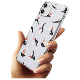 Yoga Poses Black Impact Phone Case for iPhone 11