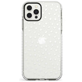 Messy White Dot Pattern Slim TPU Phone Case for iPhone 11 Pro Max