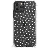 Messy White Dot Pattern Slim TPU Phone Case for iPhone 11 Pro Max