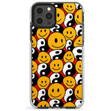 Yin Yang & Faces Impact Phone Case for iPhone 11 Pro Max