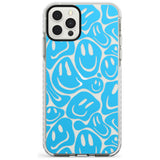 Blue Acid Faces Impact Phone Case for iPhone 11, iphone 12