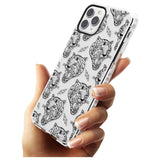 Black Tiger Roar Pattern Impact Phone Case for iPhone 11 Pro Max