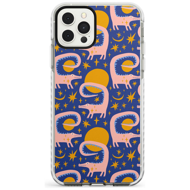 Sun Croc Pattern Impact Phone Case for iPhone 11 Pro Max