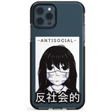 Anti-Social Black Impact Phone Case for iPhone 11