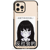 Anti-Social Black Impact Phone Case for iPhone 11