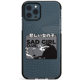 Sad Girl Club Black Impact Phone Case for iPhone 11