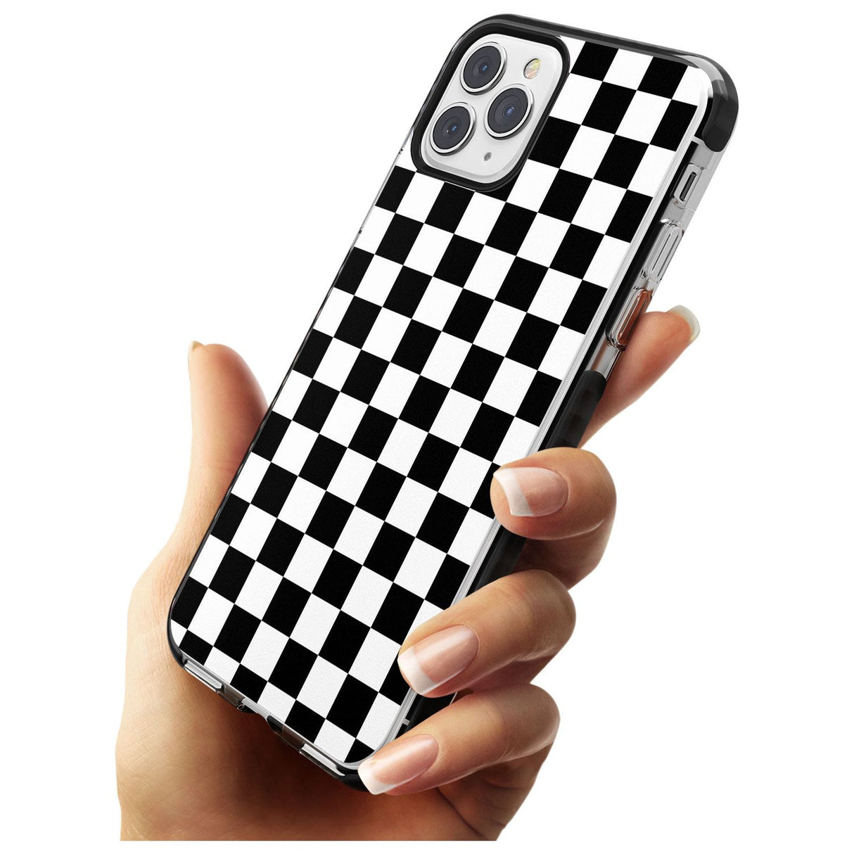 Black Checkered iPhone Case   Phone Case - Case Warehouse