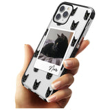 Personalised Bombay Cat Photo Black Impact Phone Case for iPhone 11