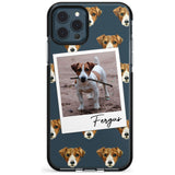 Jack Russell - Custom Dog Photo Pink Fade Impact Phone Case for iPhone 11