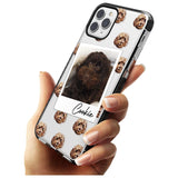 Cockapoo, Brown - Custom Dog Photo Pink Fade Impact Phone Case for iPhone 11