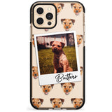 Border Terrier - Custom Dog Photo Pink Fade Impact Phone Case for iPhone 11