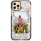 Personalised Look At This Photo Case Black Impact Phone Case for iPhone 11