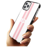 Minimal Pink Stripes iPhone Case   Custom Phone Case - Case Warehouse