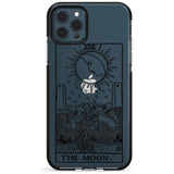 The Moon Tarot Card - Transparent Pink Fade Impact Phone Case for iPhone 11