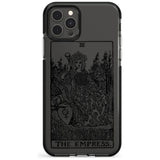 The Empress Tarot Card - Transparent Pink Fade Impact Phone Case for iPhone 11