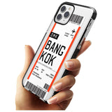 Bangkok Boarding Pass iPhone Case   Custom Phone Case - Case Warehouse