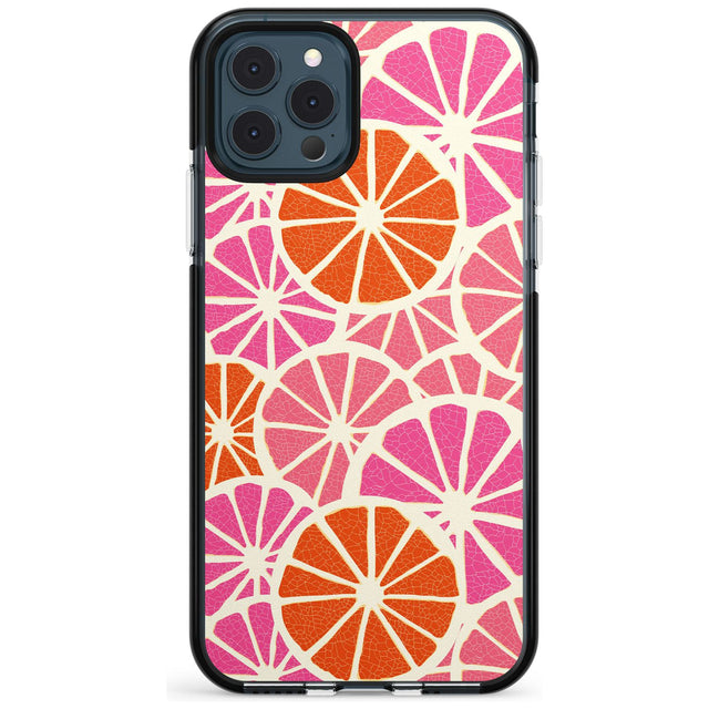 Citrus Slices Pink Fade Impact Phone Case for iPhone 11