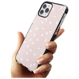 Painted Daises on Pink - Cute Floral Daisy Design Pink Fade Impact Phone Case for iPhone 11