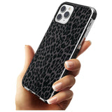 Dark Animal Print Pattern Small Leopard Black Impact Phone Case for iPhone 11 Pro Max