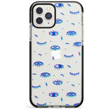 Duotone Psychedelic Eyes  Black Impact Phone Case - Case Warehouse