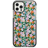 Jazzy Floral Mix: Solid Pink Fade Impact Phone Case for iPhone 11