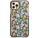 Jazzy Floral Mix: Solid Pink Fade Impact Phone Case for iPhone 11