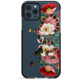 Floral Snake Pink Fade Impact Phone Case for iPhone 11