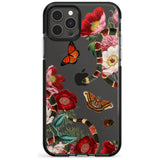 Botanical Snake  Pink Fade Impact Phone Case for iPhone 11