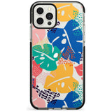 Abstract Leaves Impact Phone Case for iPhone 11, iphone 12