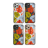 Abstract Leaves Impact Phone Case for iPhone 11, iphone 12