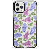 Purple Blossoms Transparent Floral