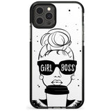 Girl Boss Black Impact Phone Case for iPhone 11