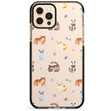 Cats with Toys Pink Fade Impact Phone Case for iPhone 11