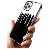 Melted Effect: White & Black iPhone Case Black Impact Phone Case Warehouse 11 Pro Max