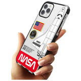 NASA Apollo 11 Black Impact Phone Case for iPhone 11