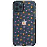 Spangling Stars Pattern Black Impact Phone Case for iPhone 11