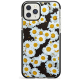 Daisies - Real Floral Photographs iPhone Case  Black Impact Phone Case - Case Warehouse