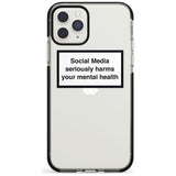 Social Media Quote iPhone Case  Black Impact Phone Case - Case Warehouse