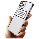 Happy on Social Media iPhone Case   Phone Case - Case Warehouse