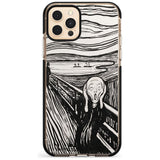 The Scream Black Impact Phone Case for iPhone 11