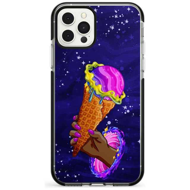 Interdimensional Ice Cream Black Impact Phone Case for iPhone 11