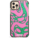 Alien Glow Pink Fade Impact Phone Case for iPhone 11