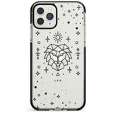 Leo Emblem - Transparent Design Black Impact Phone Case for iPhone 11 Pro Max