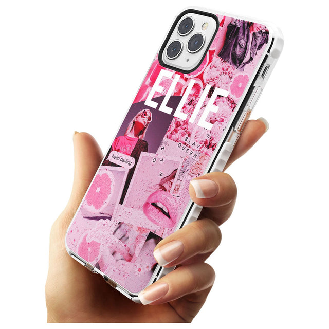 Sweet Pink Fashion Collage iPhone Case   Custom Phone Case - Case Warehouse