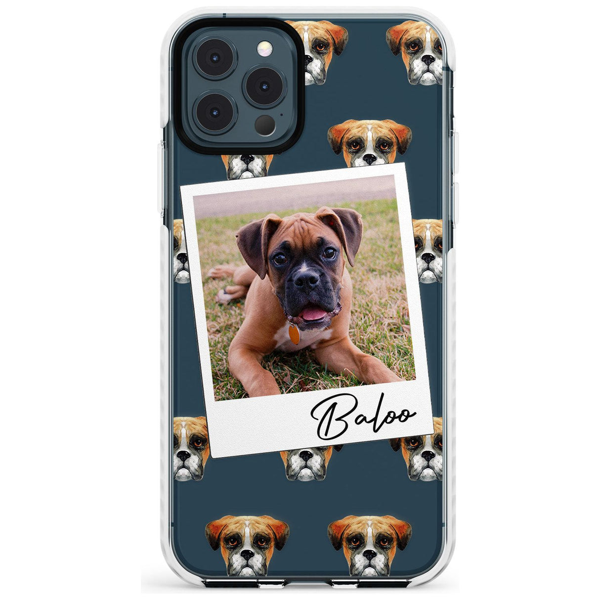 Boxer - Custom Dog Photo Slim TPU Phone Case for iPhone 11 Pro Max