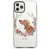 Tan Dachshund - Watercolour Dog Portrait Impact Phone Case for iPhone 11 Pro Max