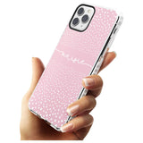 Custom Pink Dots iPhone Case   Custom Phone Case - Case Warehouse