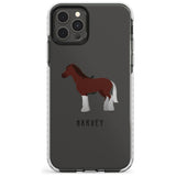 Personalised Brown Horse Impact Phone Case for iPhone 11 Pro Max