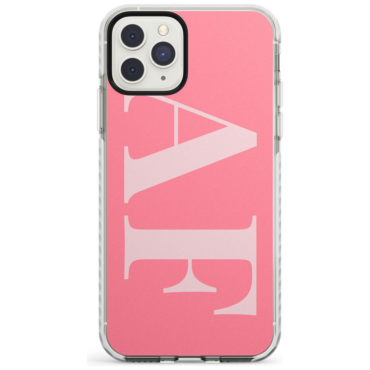 Light & Dark Pink Personalised iPhone Case  Impact Case Custom Phone Case - Case Warehouse