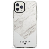 White Marble iPhone Case  Impact Case Custom Phone Case - Case Warehouse